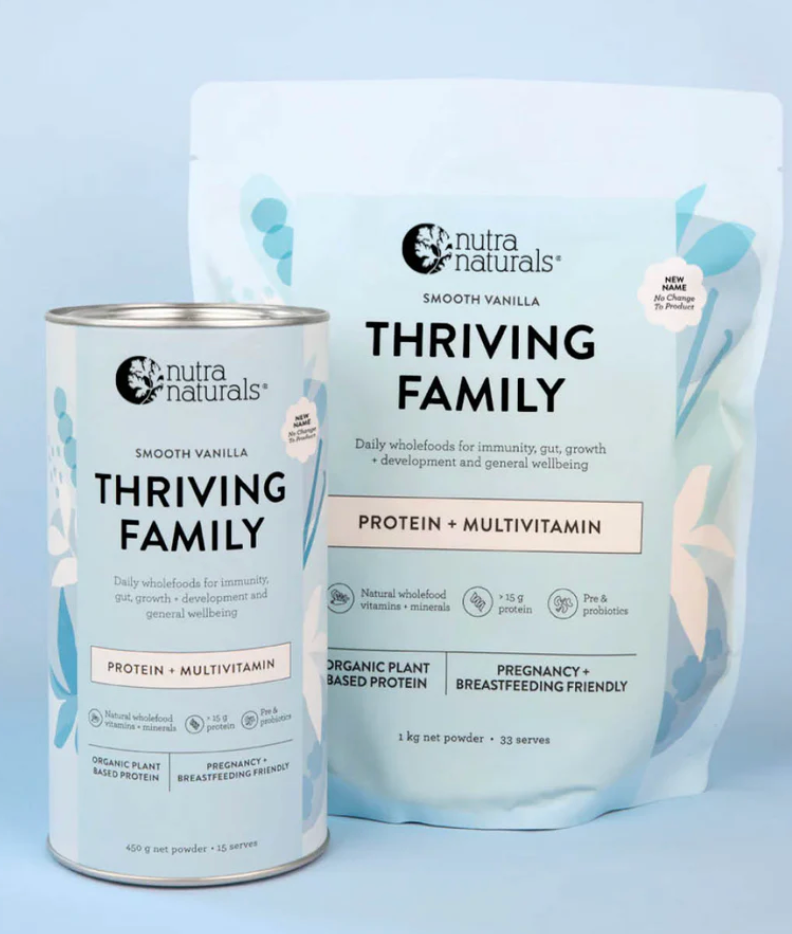 Nutra Naturals - Thriving Family Vanilla 1kg