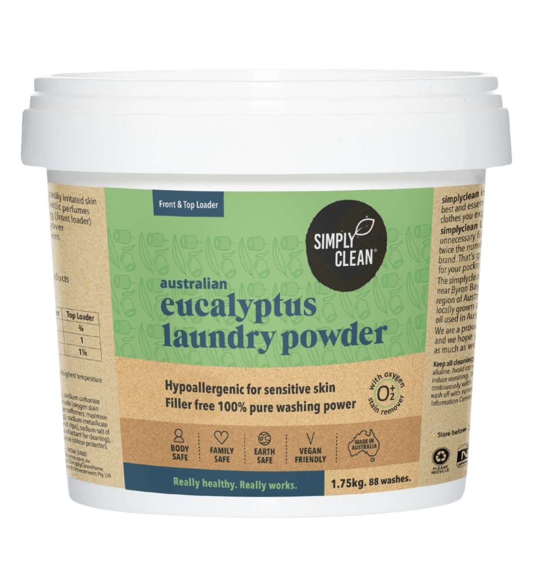 Simply Clean - Eucalyptus Laundry Powder 1.75kg