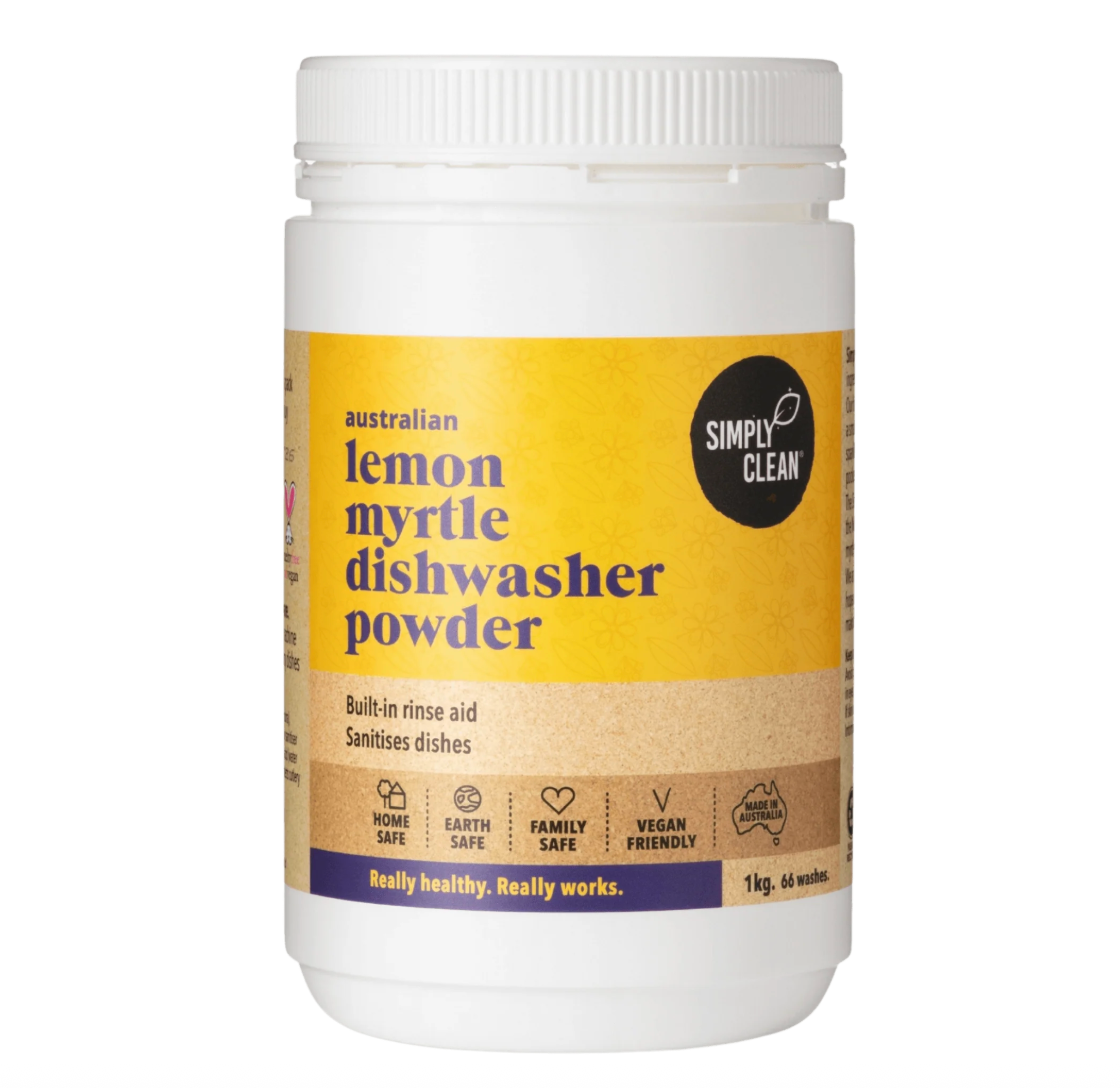 Simply Clean - Lemon Myrtle Dishwasher Powder 1kg