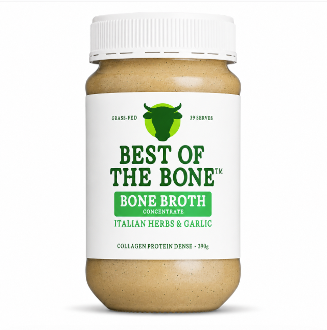 Best of The Bone - Italian Herbs & Garlic Bone Broth 390g