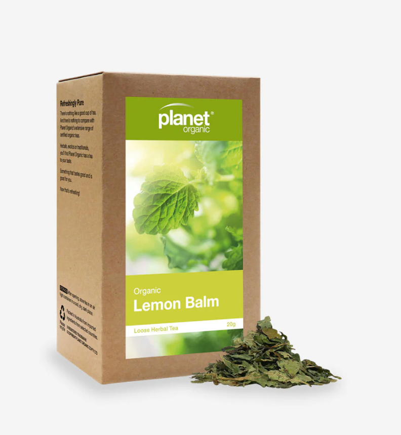 Planet Organic - Lemon Balm Loose Leaf Herbal Tea 20g