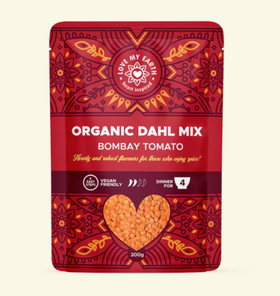 Love My Earth - Quick Stix Mix Organic Dahl Bombay Tomato 200G