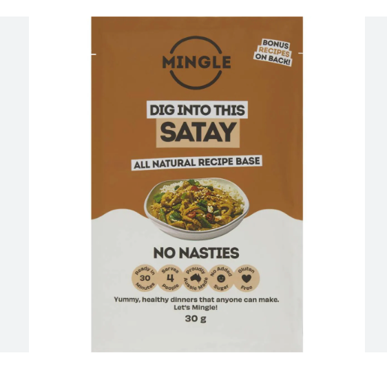 Mingle - Dig Into This Satay Recipe Base 30G