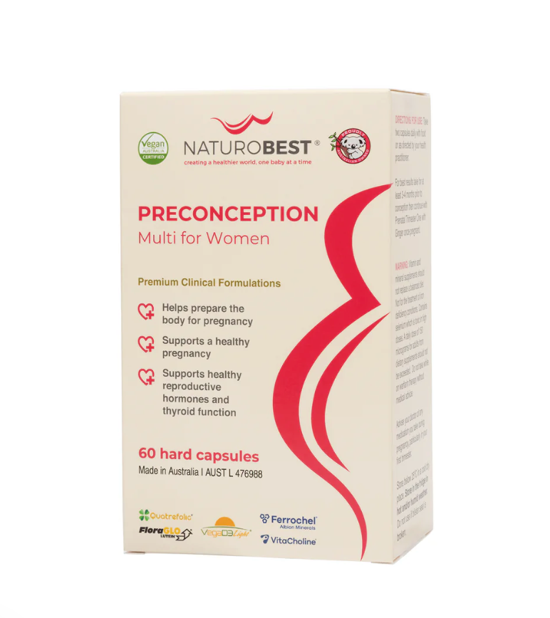 Naturobest - Women Preconception Multi 60c