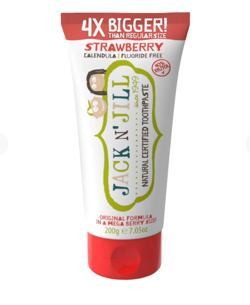 Jack N' Jill - Natural Kids Mega Size Strawberry Toothpaste 200g