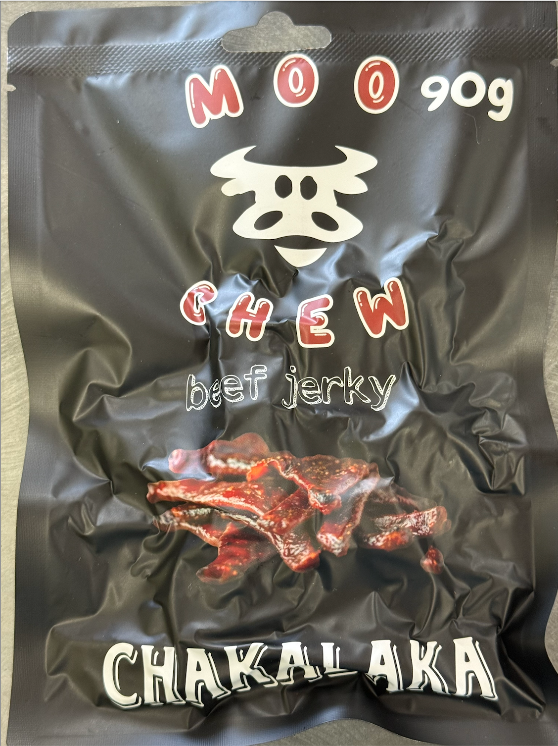 Moo Chew & Health Nut - Organic Chakalaka Beef Jerky 90g