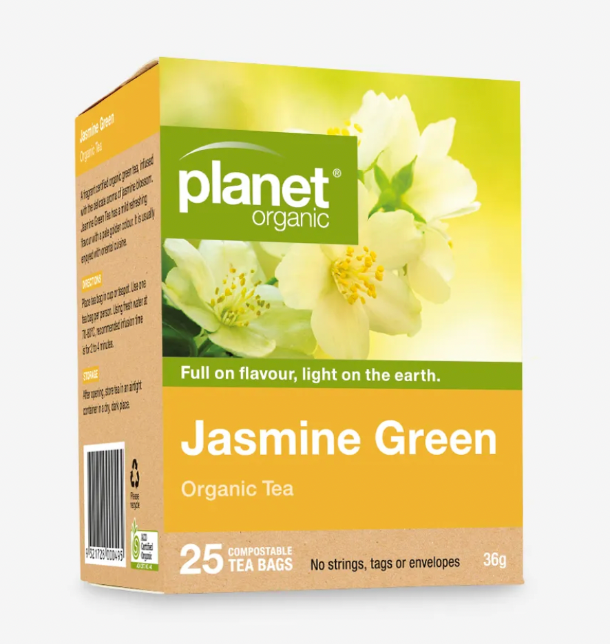Planet Organic - Jasmine Green Tea x 25 bags