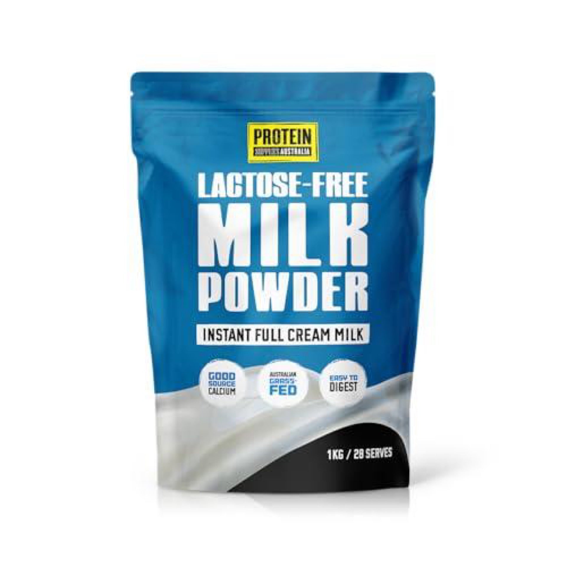 Protein Supplies Australia Lactose Free Whole Milk Powder 1 kg