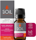 Soil - Organic Rose Geranium Essential Oil