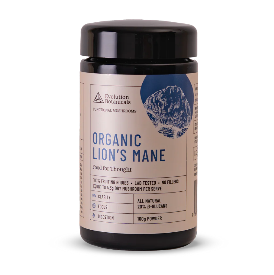 Evolution Botanicals - Organic Lions Mane 100g