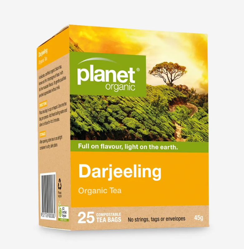 Planet Organic - Darjeeling Tea 25 Bags