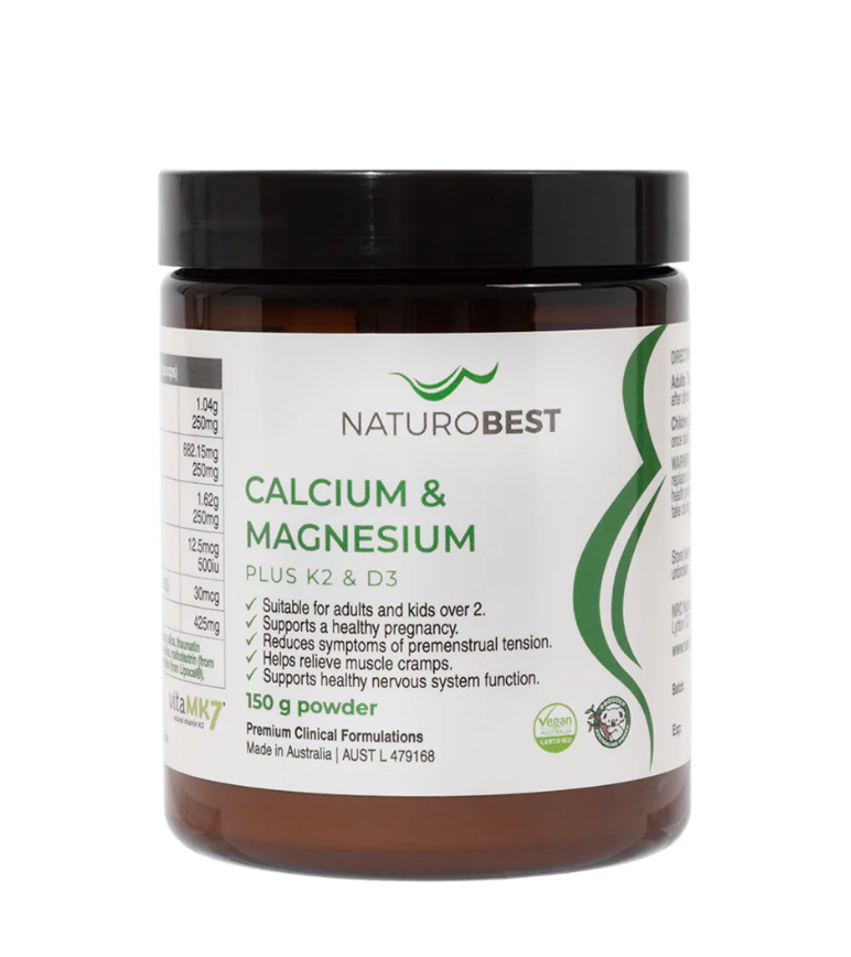 Naturobest - Calcium & Magnesium Plus K2 & D3 300g
