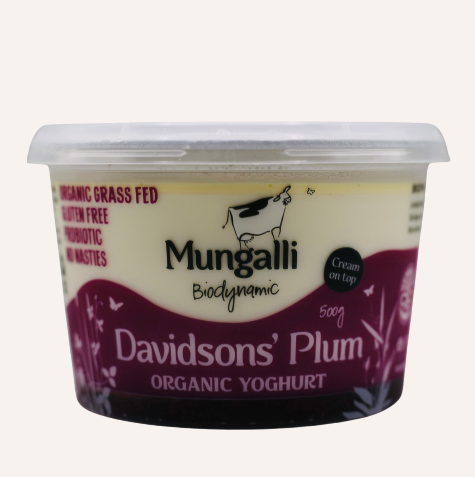 Mungalli - Davidson Plum Organic Yoghurt 500g