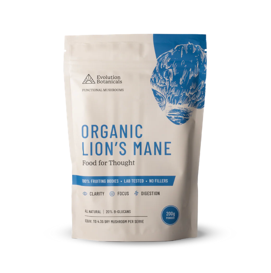 Evolution Botanicals - Organic Lion’s Mane 200g
