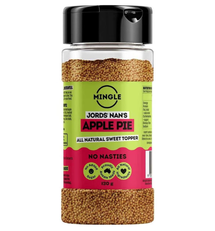 Mingle - Jord’s Nan Apple Pie Sweet Topper 130g