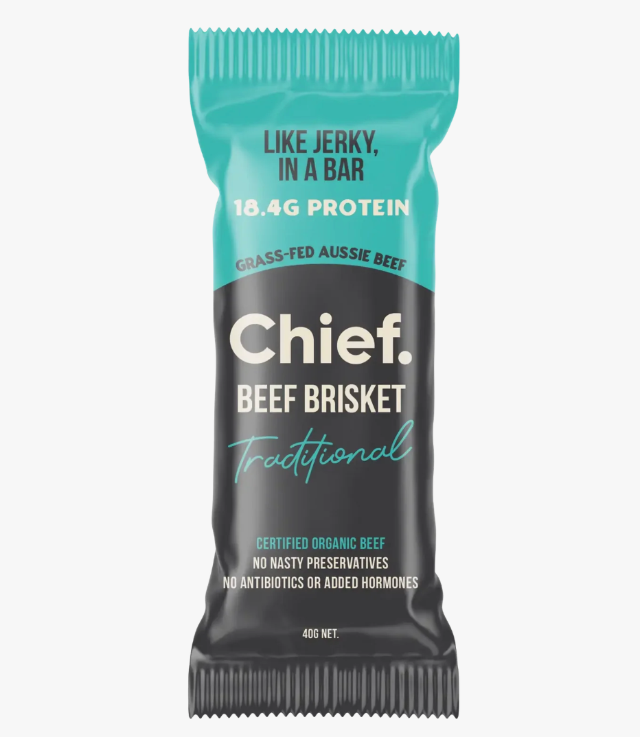 Chief Nutrition - Traditional Beef Brisket Bar 40g