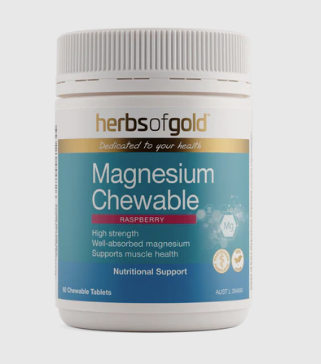 Herbs Of Gold - Magnesium Chewables 60T
