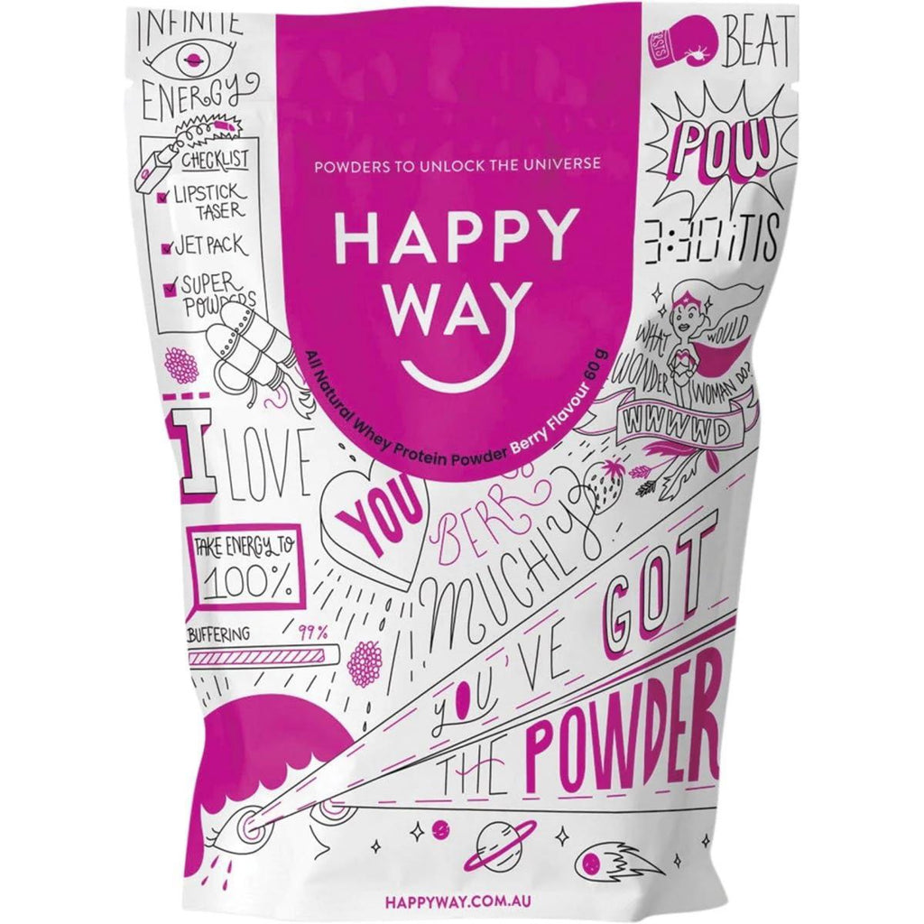Happy Way - I love You Berry Much Whey Protein Powder 60g