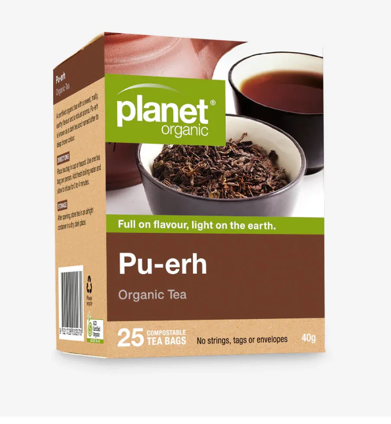 Planet Organic - Pu-erh Tea x 25 bags