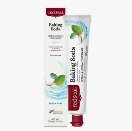 Red Seal - Fresh Mint Baking Soda Toothpaste 100g