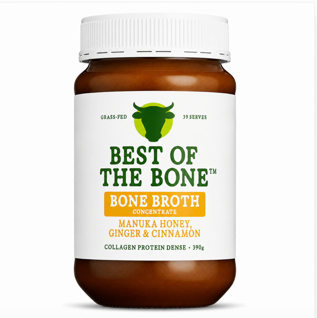 Best Of The Bone - Manuka Honey, Ginger & Cinnamon Bone Broth 390g