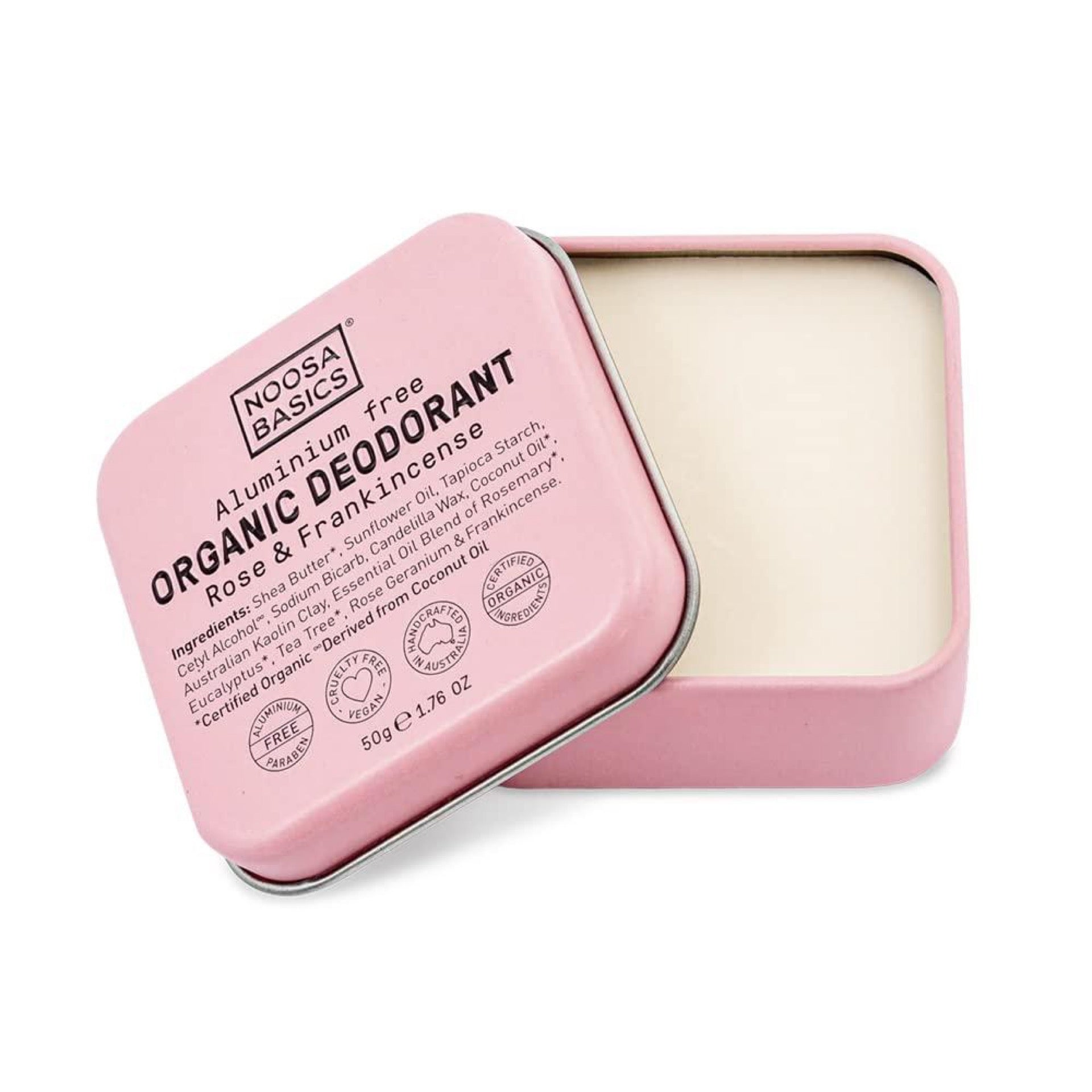 Noosa Basics - Rose & Frankincense Deodorant Tin 50 g