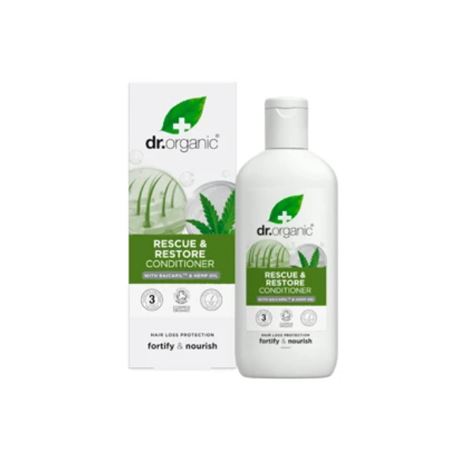 Dr Organic - Rescue & Restore Hemp Oil Conditioner 265ml