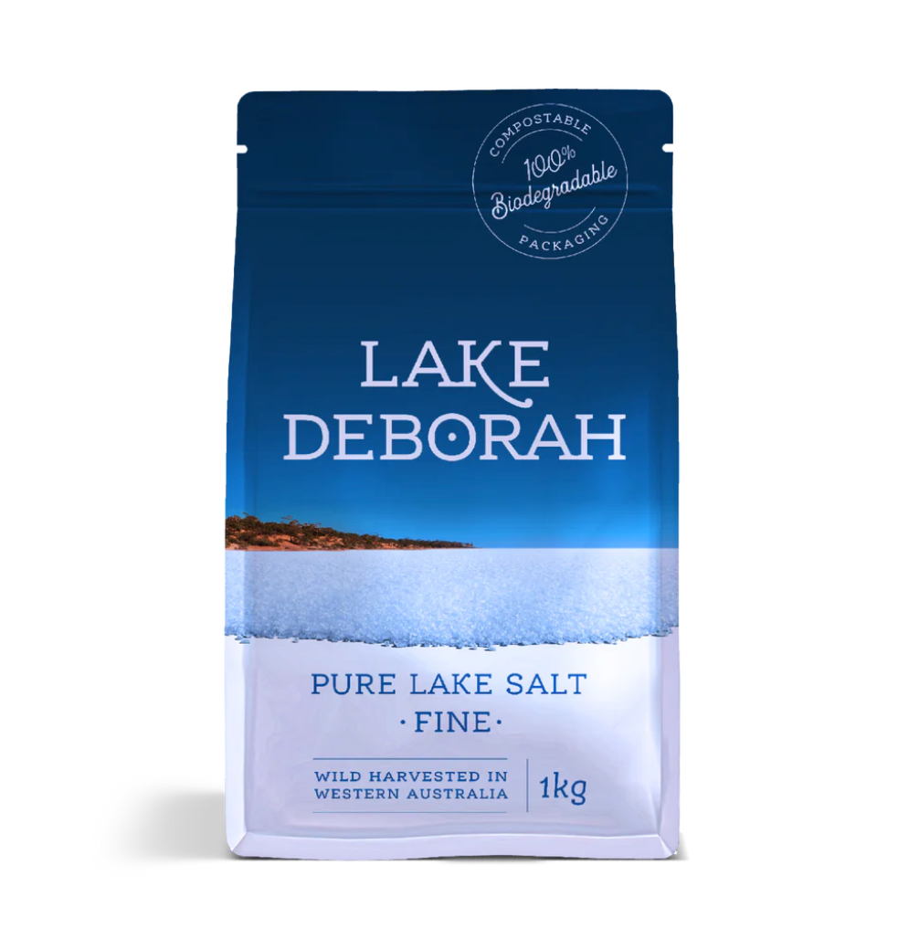 Lake Deborah - Pure Lake Salt, Fine 1kg