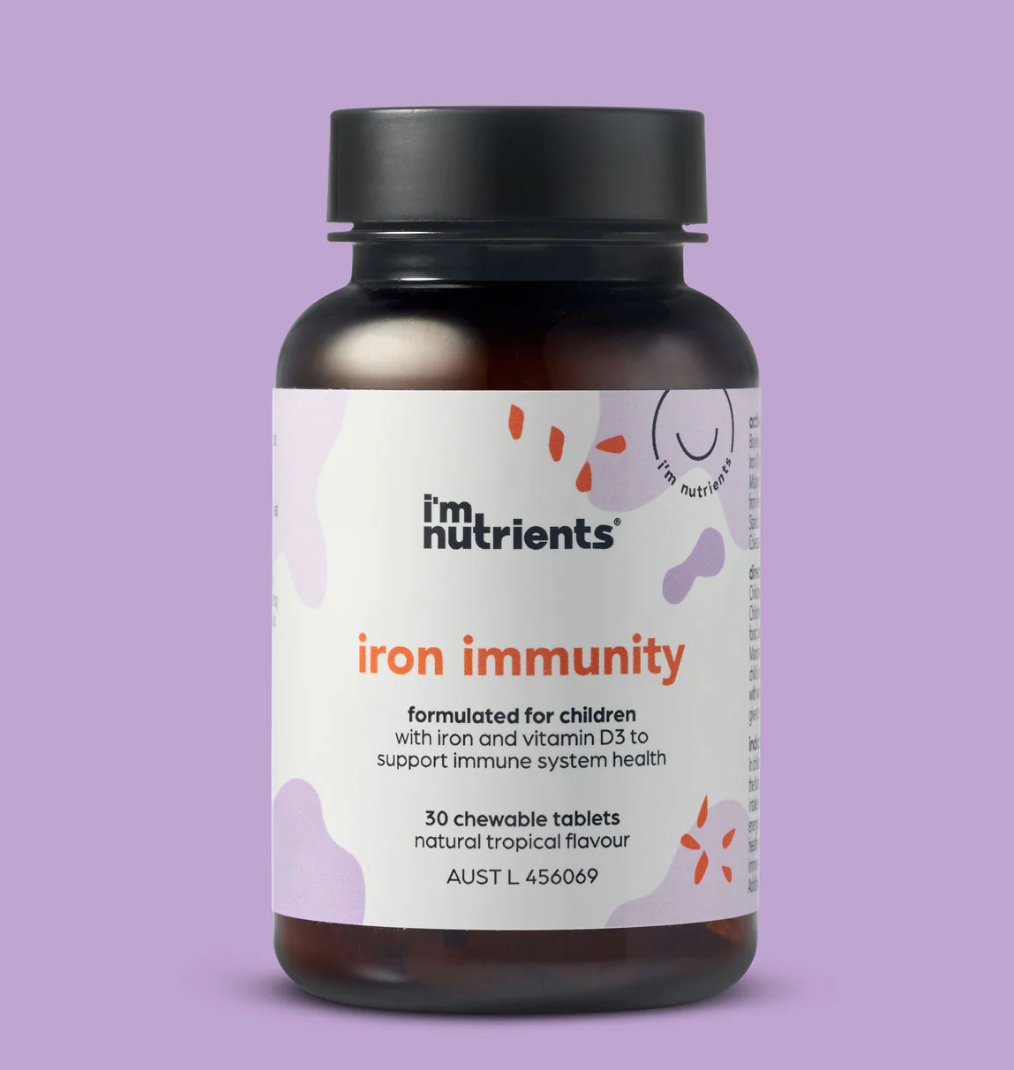 I'm Nutrients - Iron Immunity Chewable Tablets 30 Pack