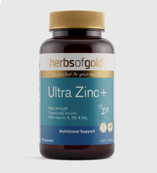 Herbs Of Gold - Ultra Zinc+ 60C