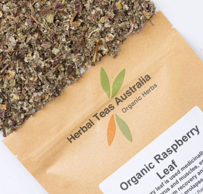 Herbal Teas Aus - Organic Raspberry Leaf 50g