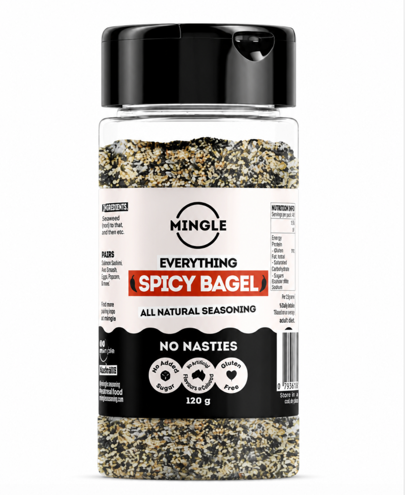 Mingle - Everything Spicy Bagel 50g