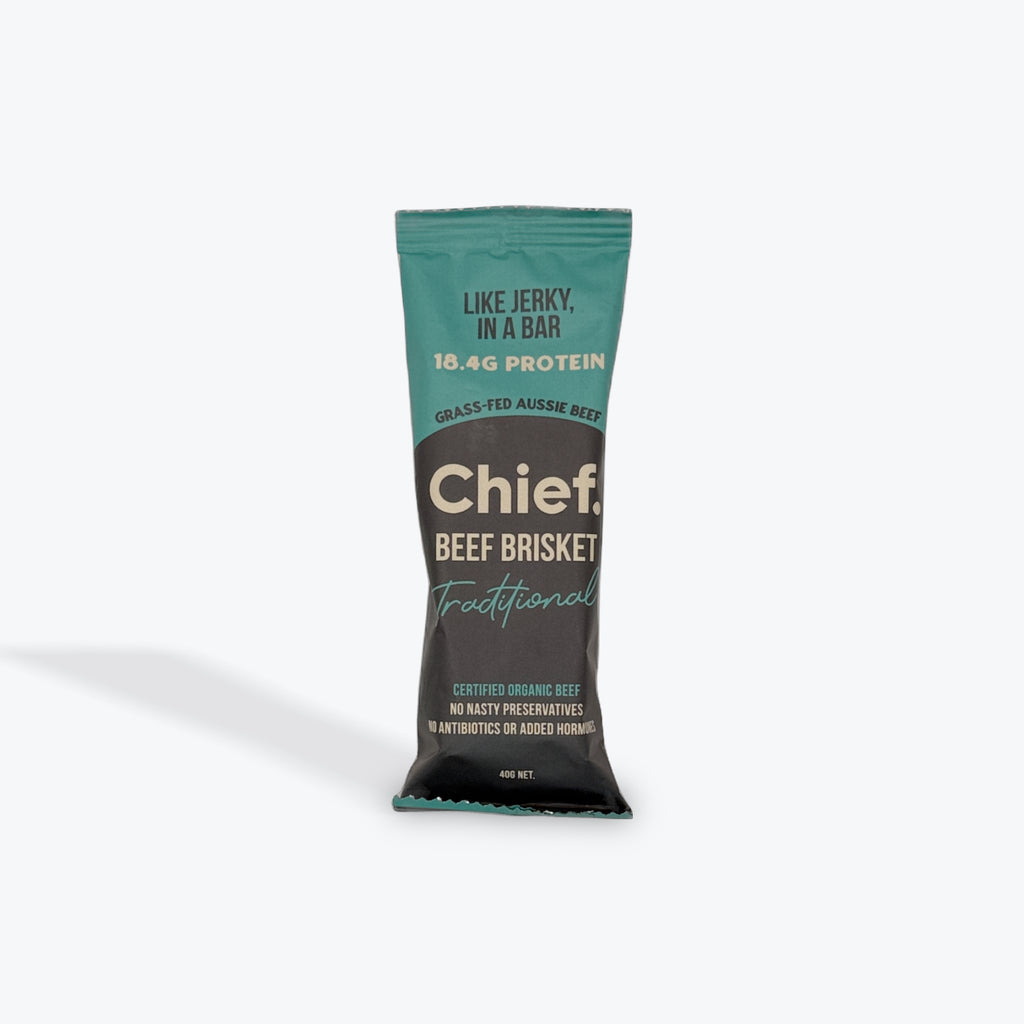 Chief Nutrition - Traditional Beef Brisket Bar 40g