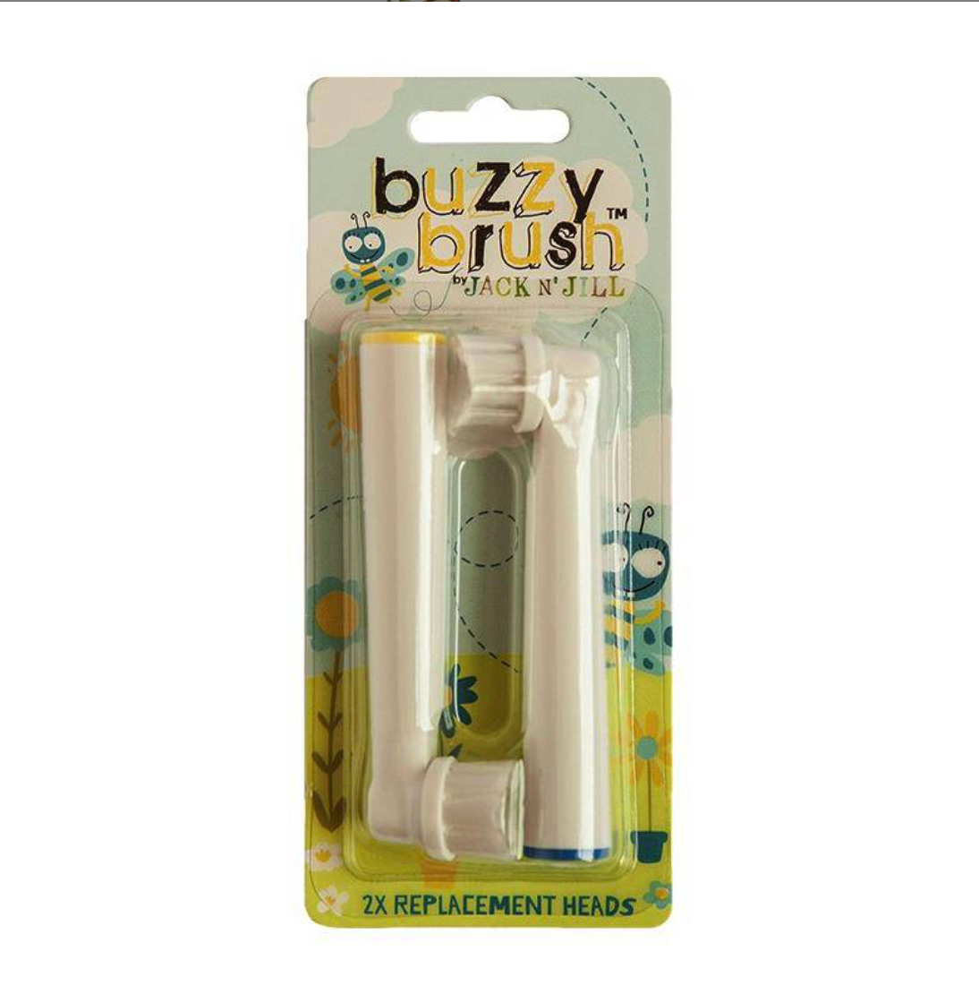 Jack N' Jill - Buzzy Brush Replacement Heads 2 Pack
