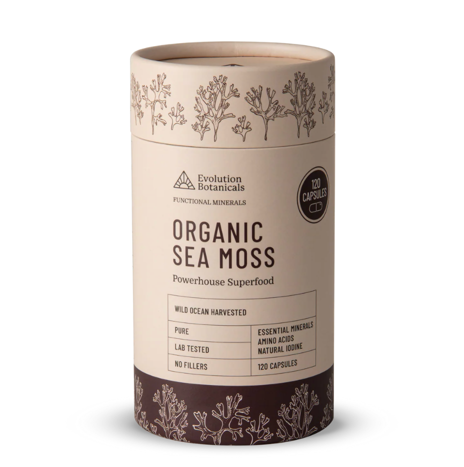 Evolution Botanicals - Organic Sea Moss 120c