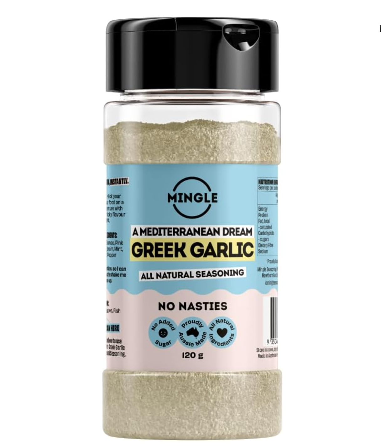 Mingle - Greek Garlic Lovers Seasoning 120g