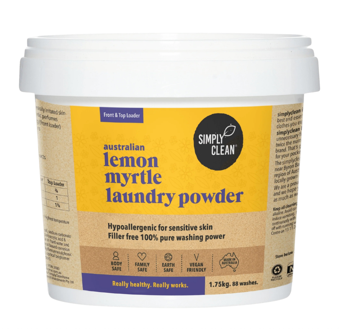 Simply Clean - Lemon Myrtle laundry powder 1.75kg