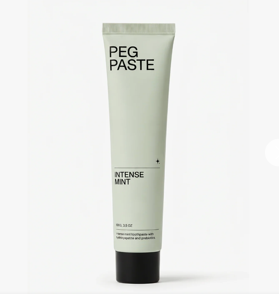 Peg Paste - Intense Mint Toothpaste Tube 100g