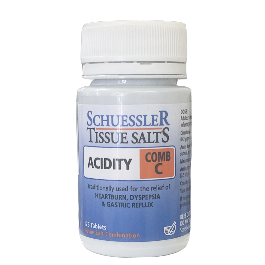 Martin & Pleasance - Schuessler Tissue Salt Comb C Acidity 125t