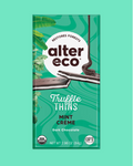 Alter Eco - Organic Mint Crème Truffle Thins 84g
