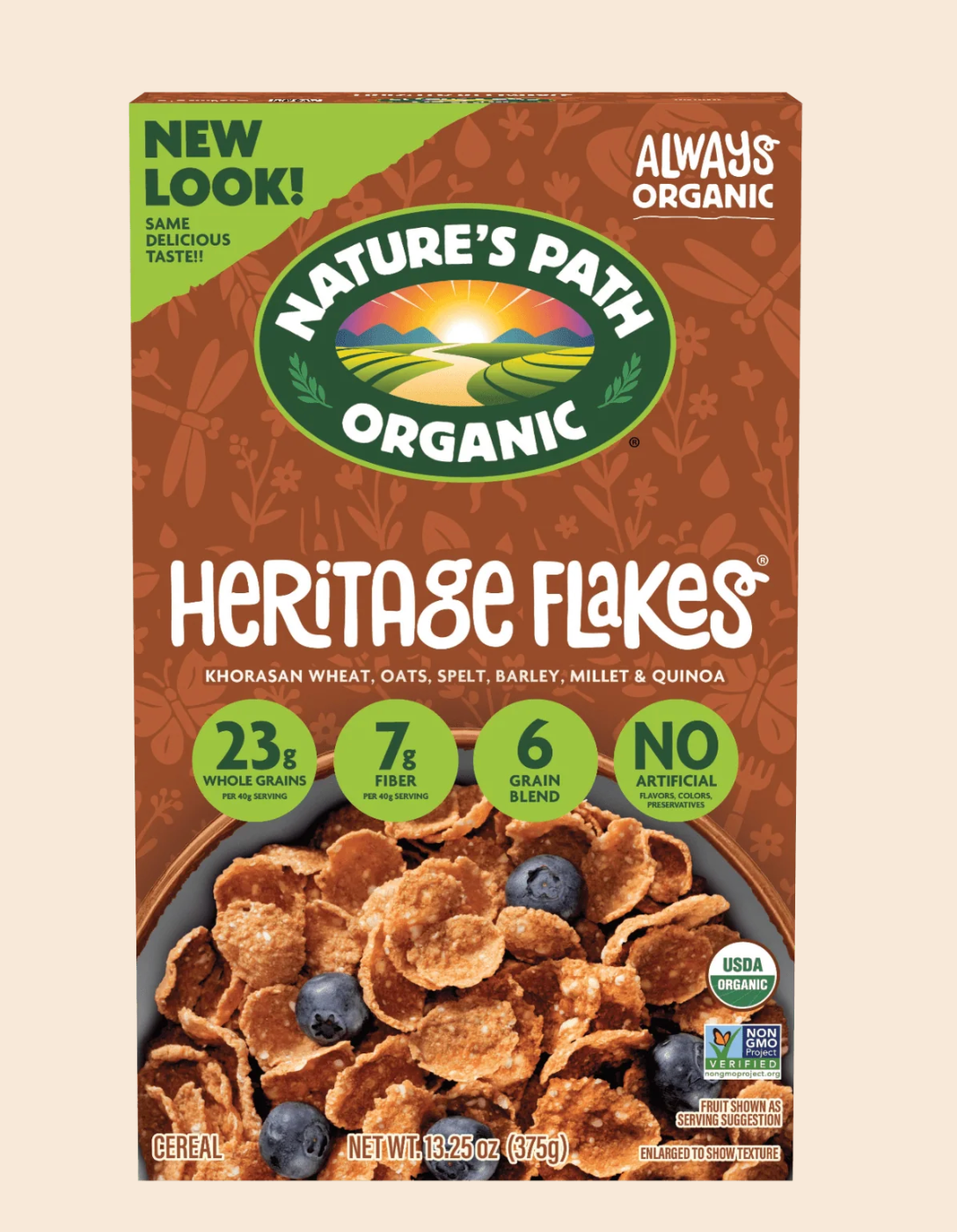 Nature’s Path - Organic Heritage Flakes Cereal 375g