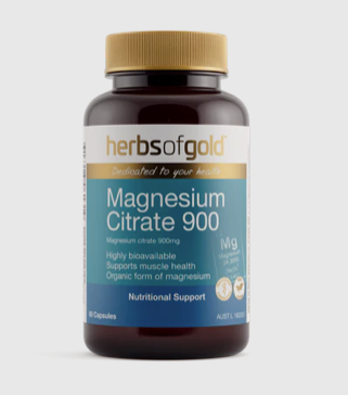 Herbs Of Gold - Magnesium Citrate 900 120C
