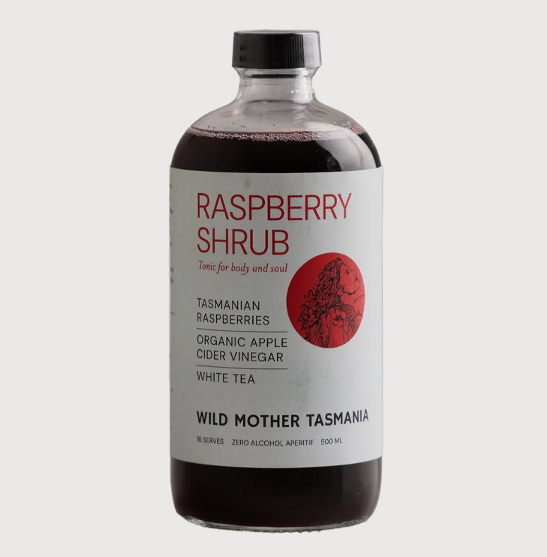 Wild Mother - Raspberry and White Tea Shrub 500ml