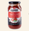 Ozganics - Organic Tomato & Basil Pasta Sauce 500g