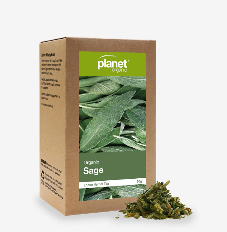 Planet Organic - Sage Leaves Loose Herbal Tea 50g