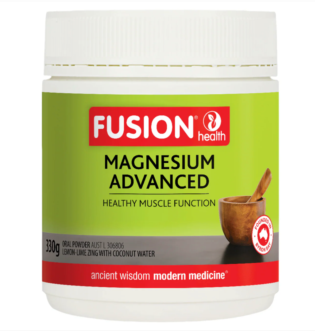 Fusion - Lemon-Lime Magnesium Advanced Powder 330g