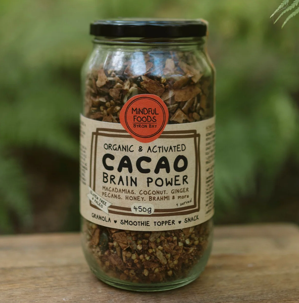 Mindful Foods - Organic & Activated Cacao Brain Power Granola 450g