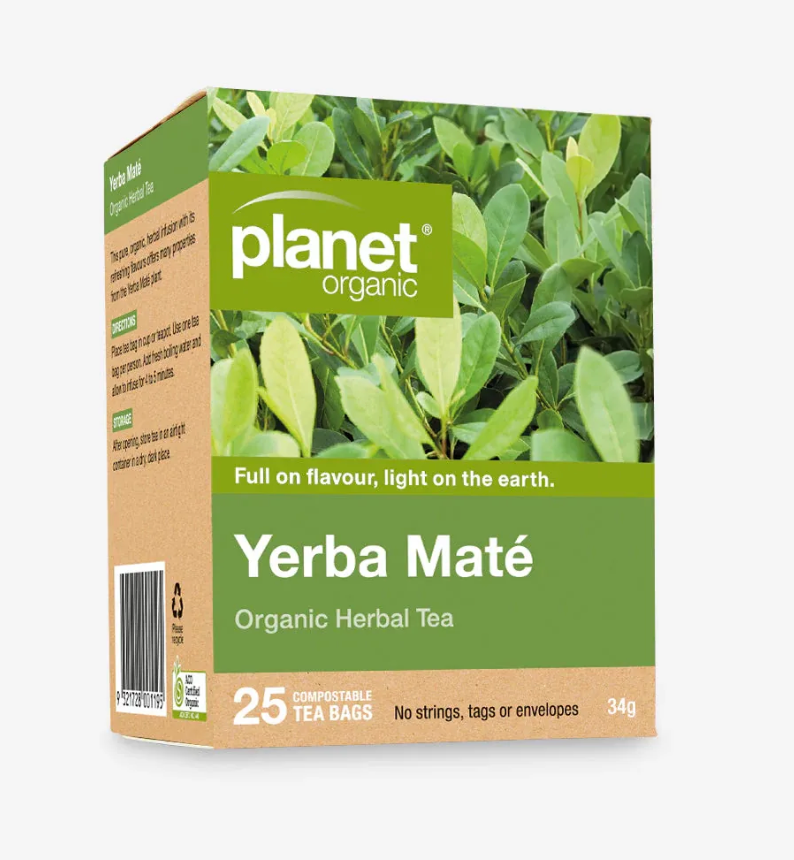 Planet Organic - Yerba Mate Tea x 25 bags