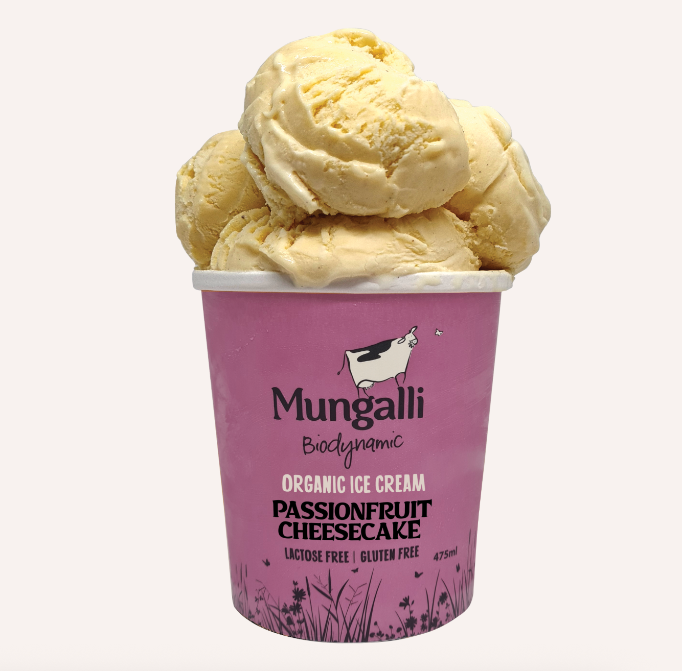 Mungalli - Passionfruit Cheesecake Ice Cream 475ml