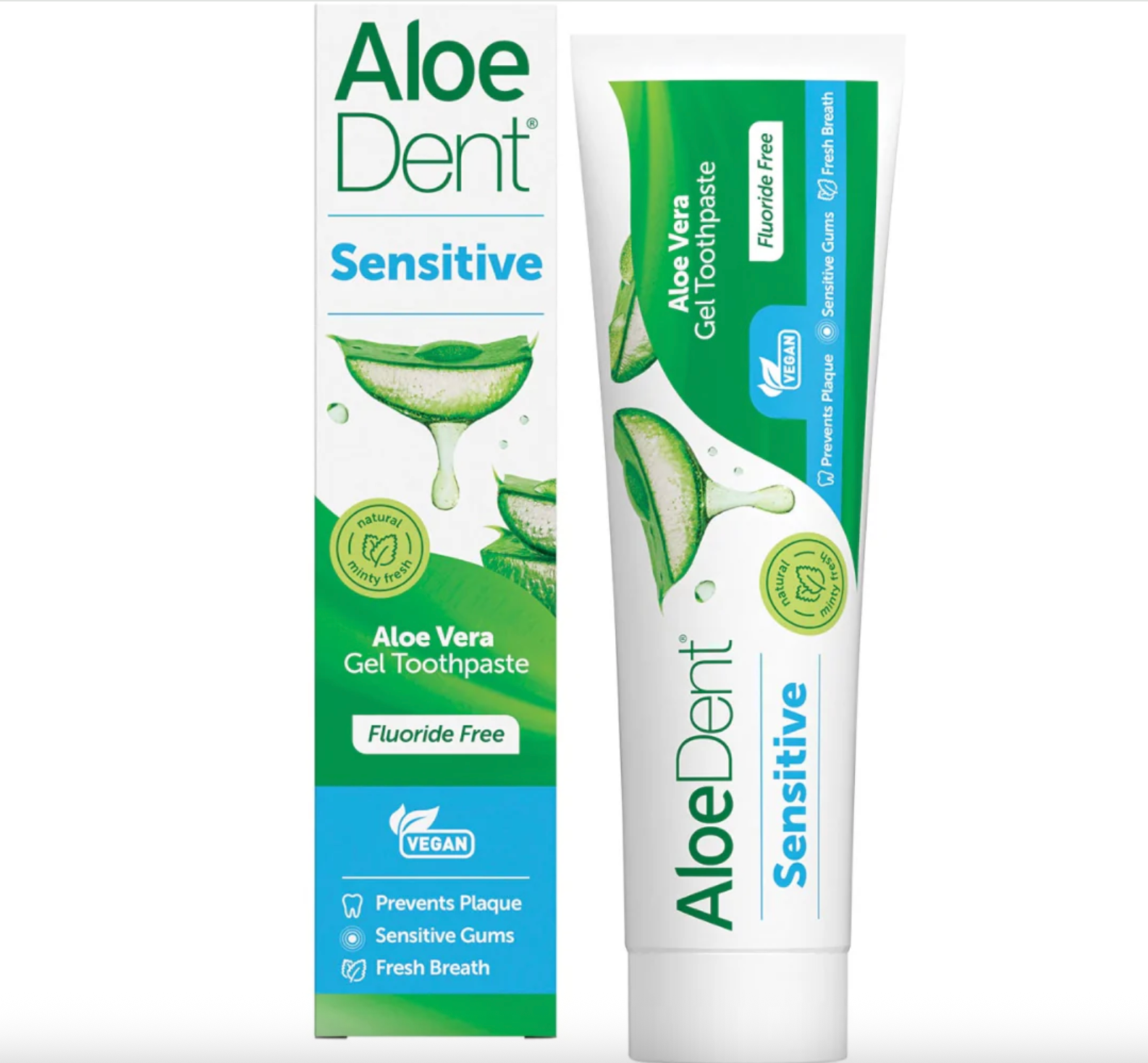 Aloe Dent - Fluoride Free Sensitive Toothpaste 100ml
